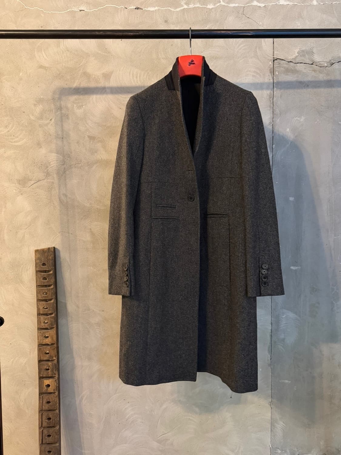 닐바렛 싱글 브레스티드 코트 55~66 상품이미지4