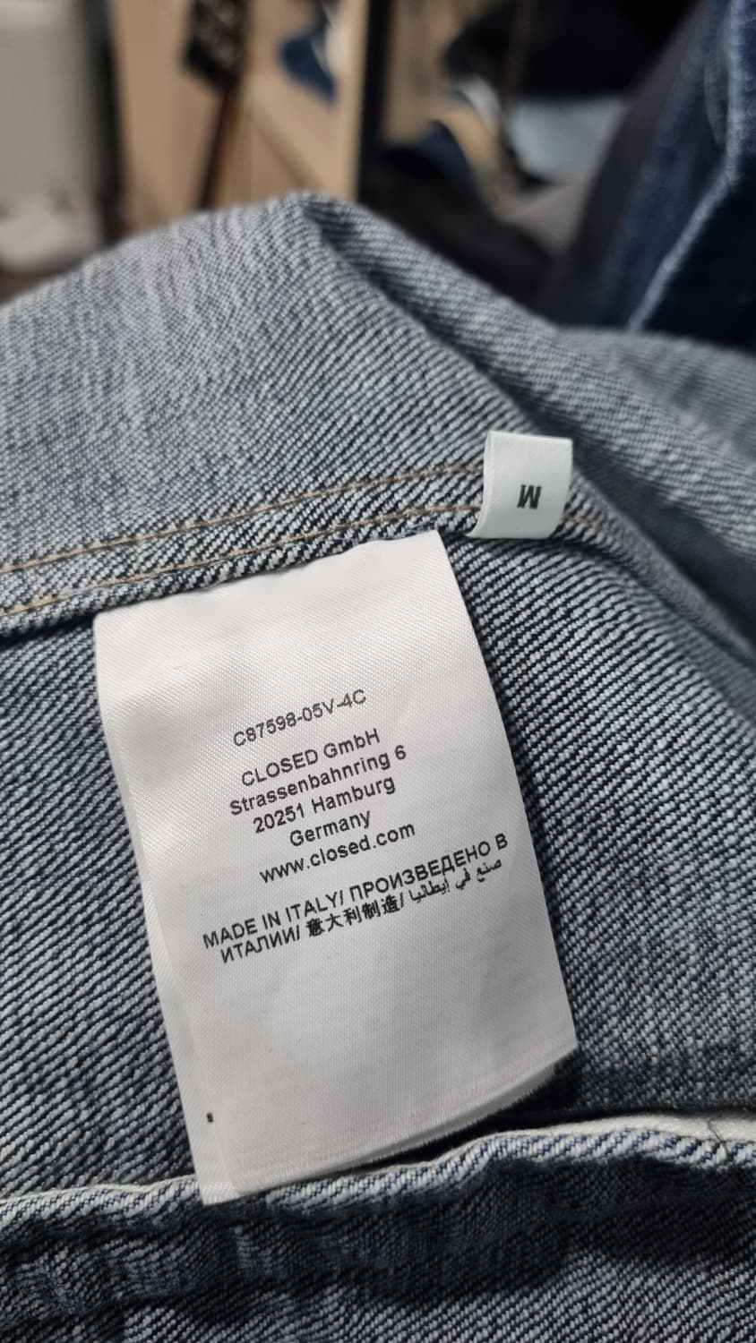 closed 클로즈드 이태리산 데님자켓 105~110(M) 상태최상 상품이미지4