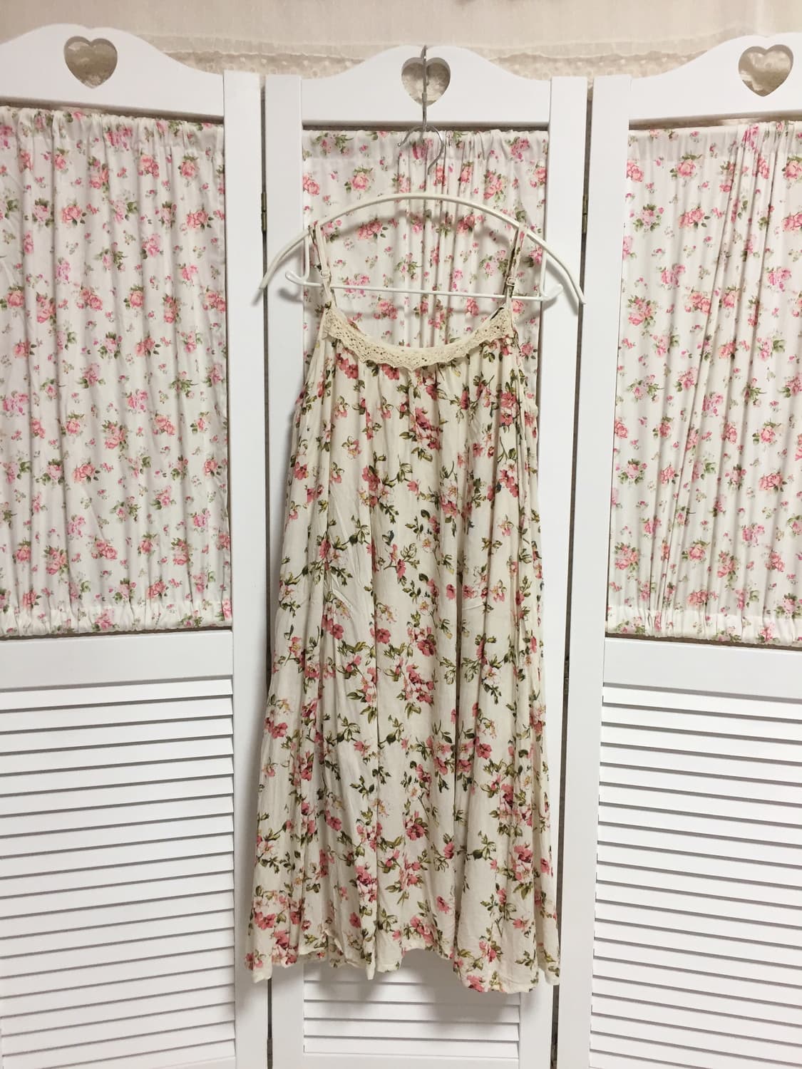 빈티지 플로럴 나시 원피스 상품이미지1