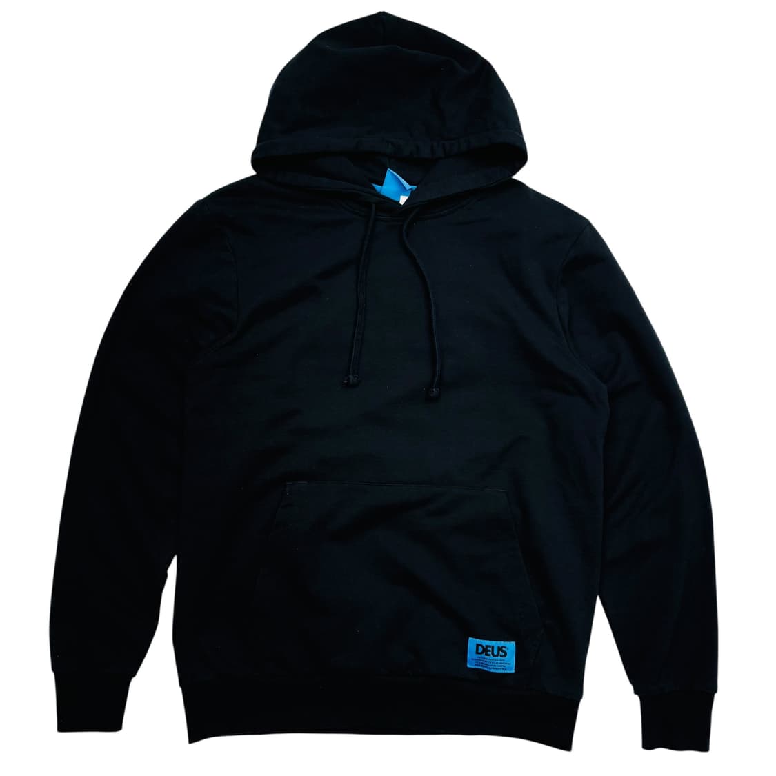 데우스 엑스 마키나 포켓 로고 블랙 후드티 S 상품이미지1