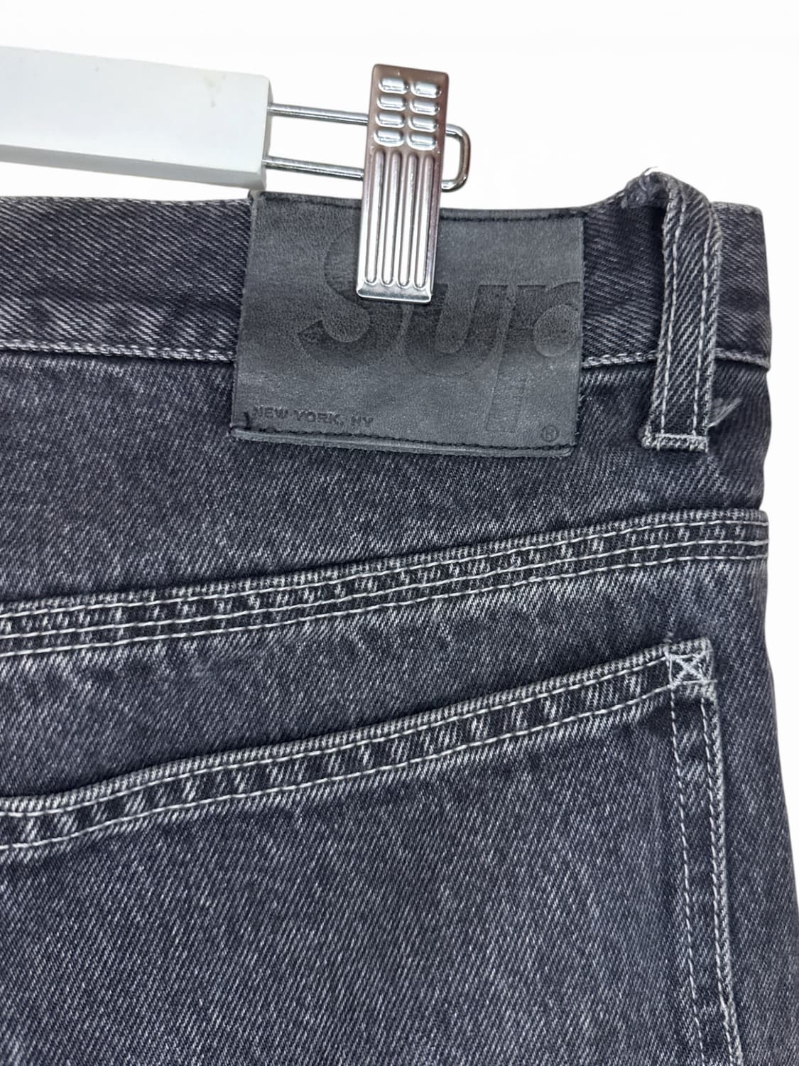 21SS Supreme Handstyle Denim Shorts 상품이미지5