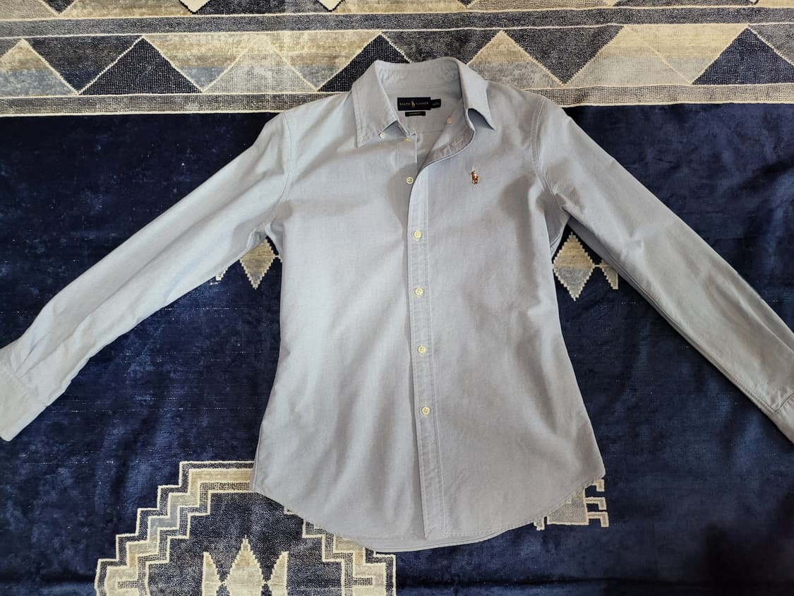 국내택 정품 폴로 랄프로렌 옥스포드 여성 셔츠 상품이미지1