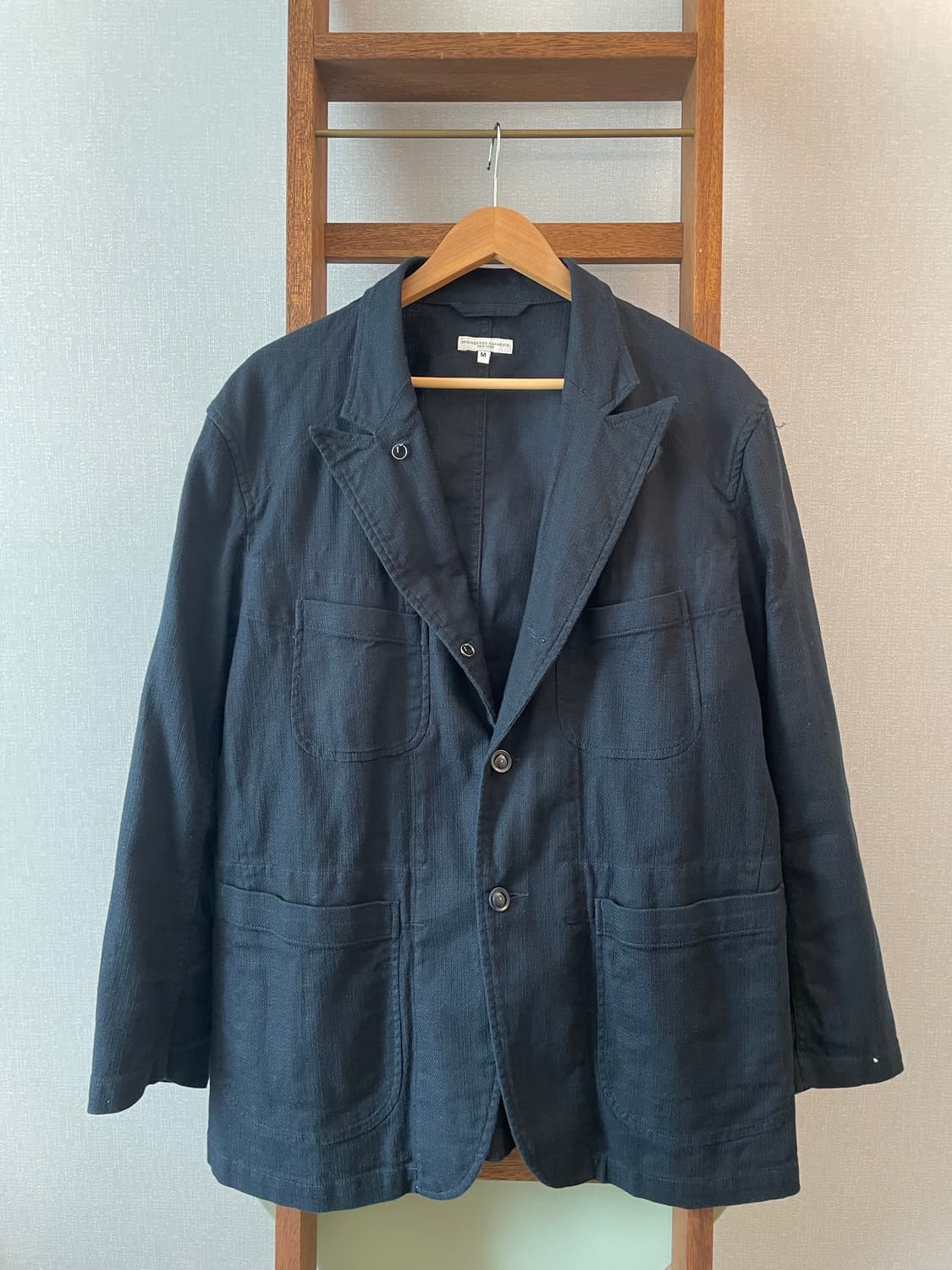 엔지니어드 가먼츠 베드포드 자켓 M 네이비 자바 클로스 상품이미지2