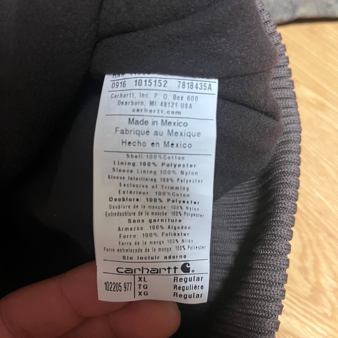 [XL] 데드스탁 칼하트 리얼트리 액티브 자켓 상품이미지2