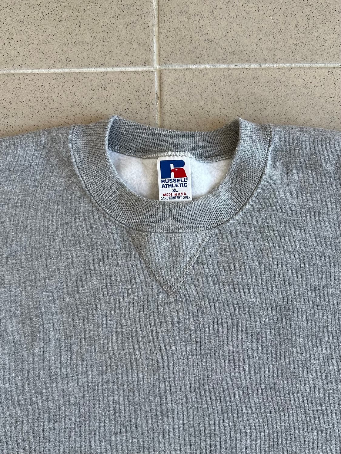 90s 빈티지 러셀 스웻셔츠 그레이 XL USA 상품이미지6