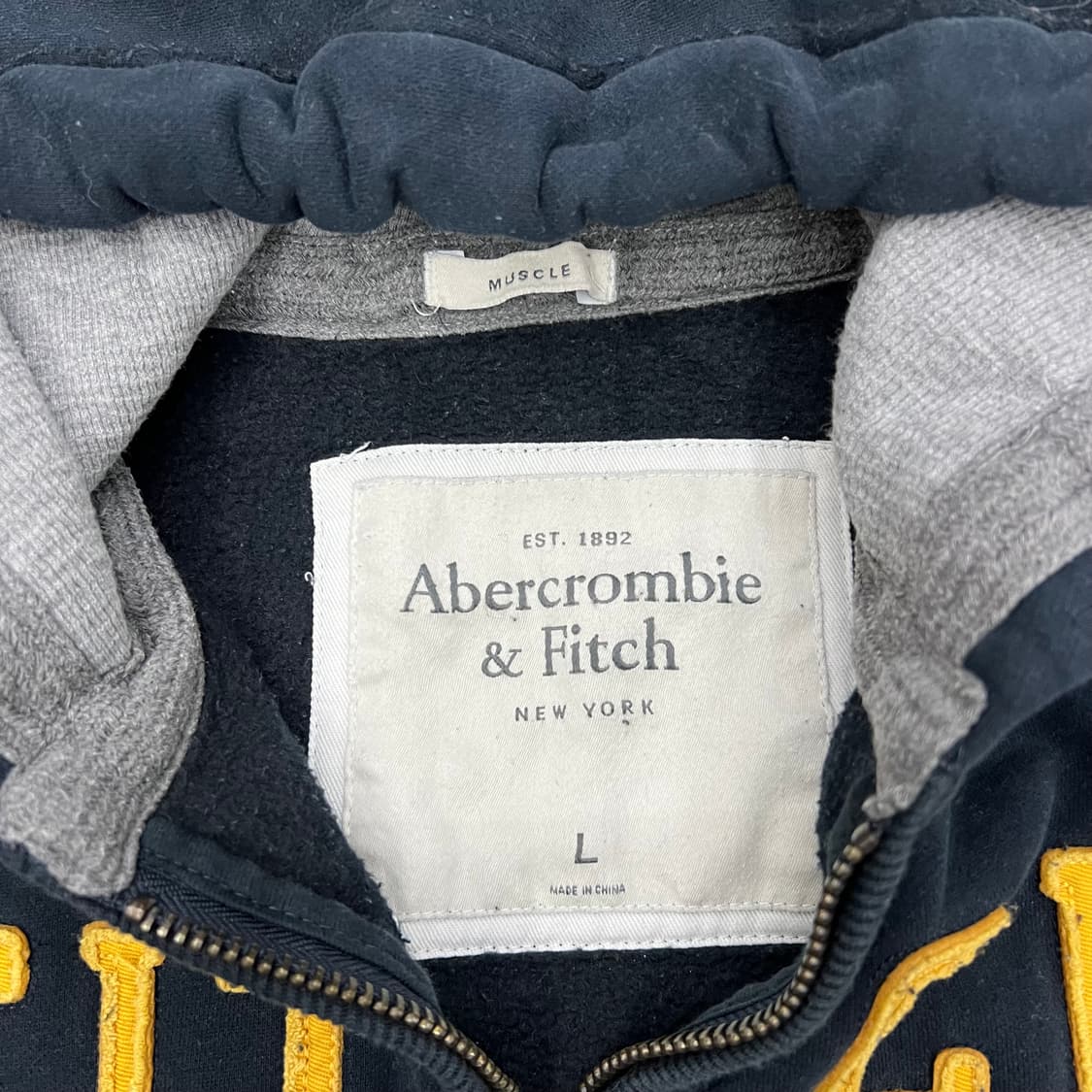 아베크롬비 네이비 후드집업 상품이미지2