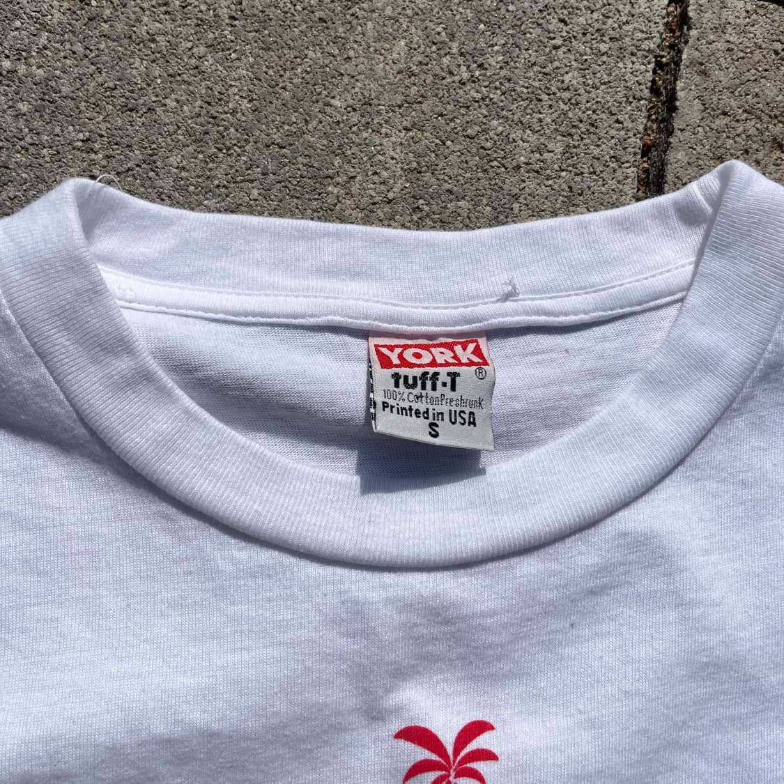 90s (USA)YORK 빈티지 나염 반팔 (실측확인) 공용 상품이미지2