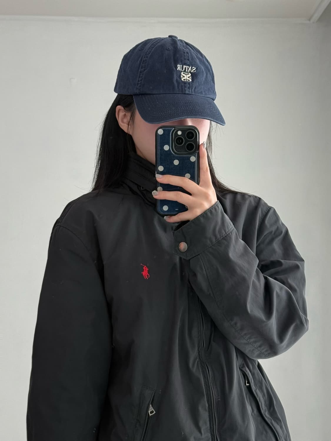 Satur 네이비 캡 상품이미지1