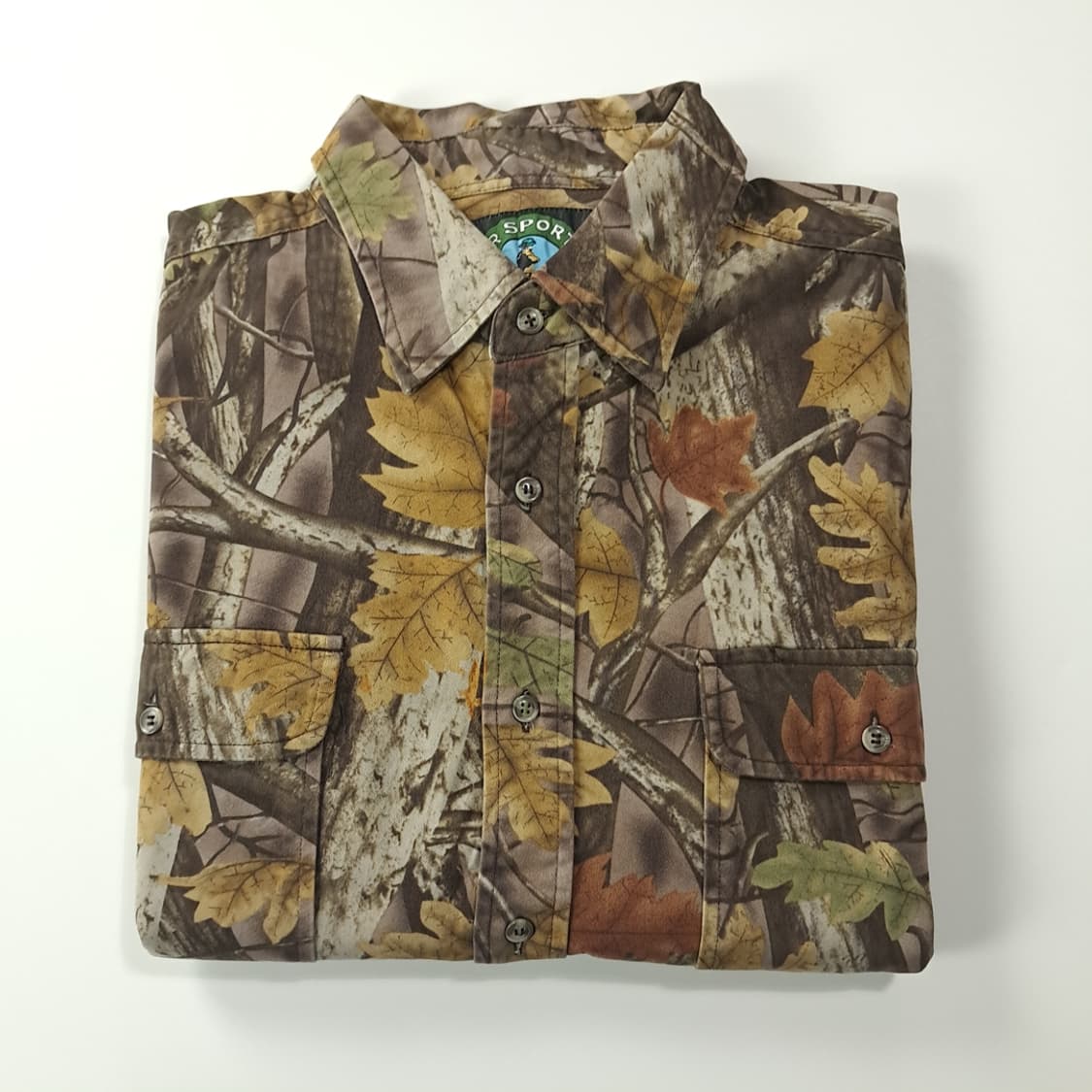 CK168 XL 마스터스포츠맨 90s 리얼트리카모 반팔 헌팅 셔츠 남방 상품이미지6