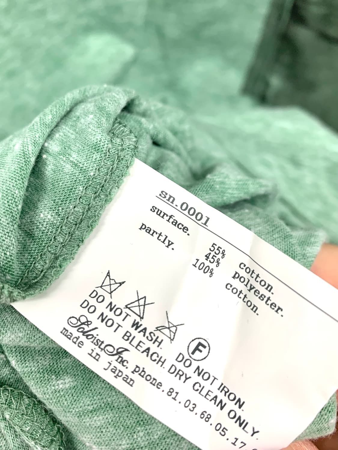 TAKAHIROMIYASHITA TheSoloist 포켓 티셔츠 상품이미지5