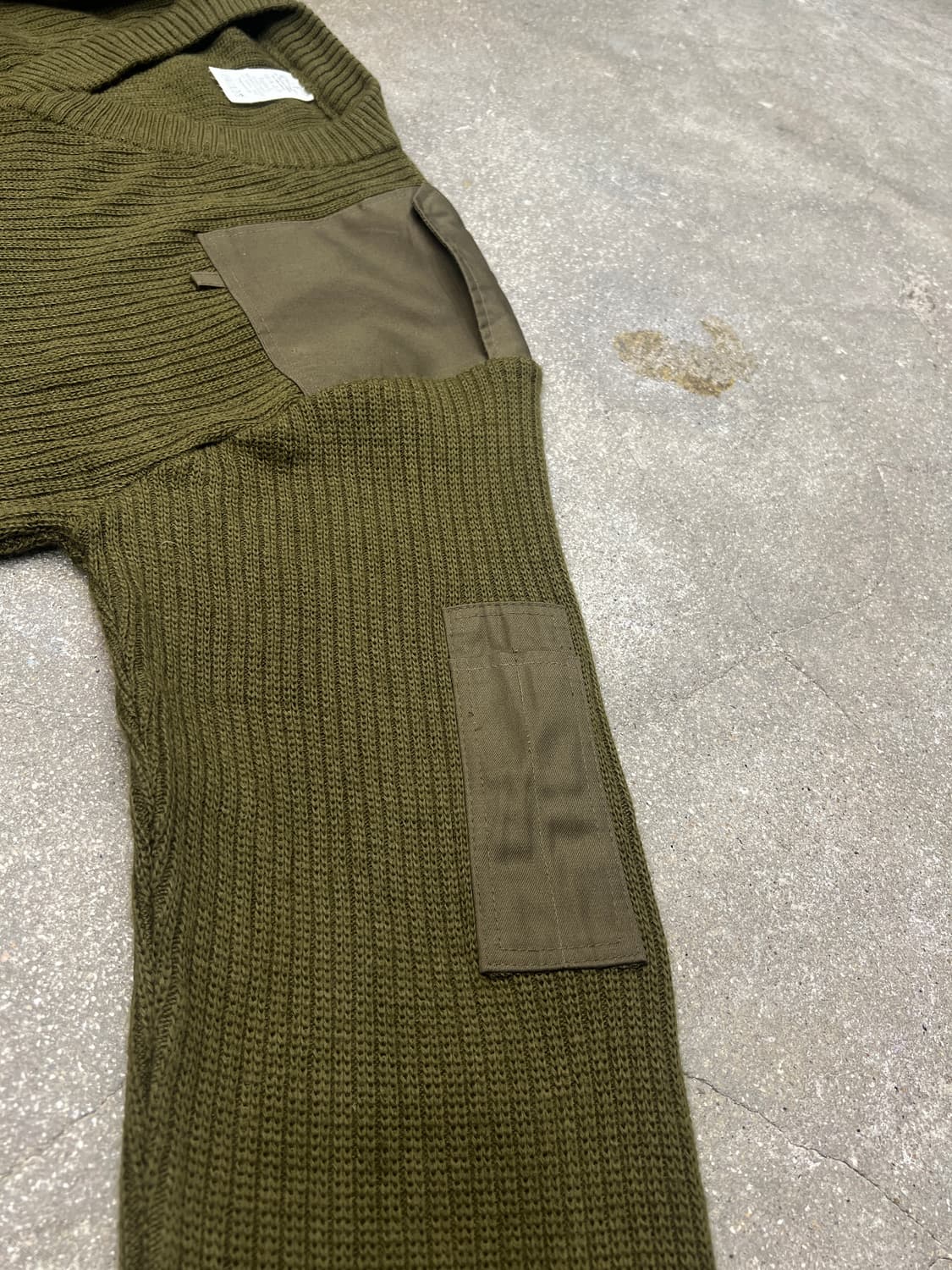 이탈리아군 버진 울 코만도 스웨터 L 상품이미지6