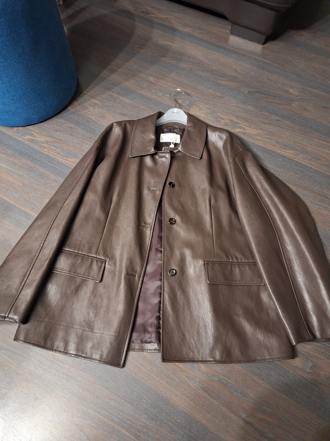 rrace 에코 가죽 자켓 상품이미지8