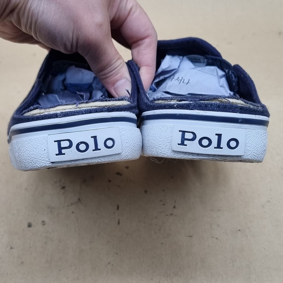 폴로 랄프로렌 칼리베어 뮬 슬립온245 상품이미지4