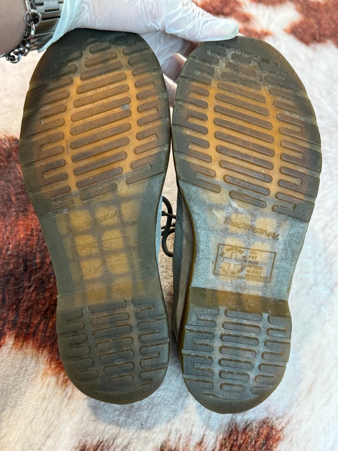 Dr. Martens 닥터마틴 1461 3홀 스웨이드그레이 37(235) 상품이미지6