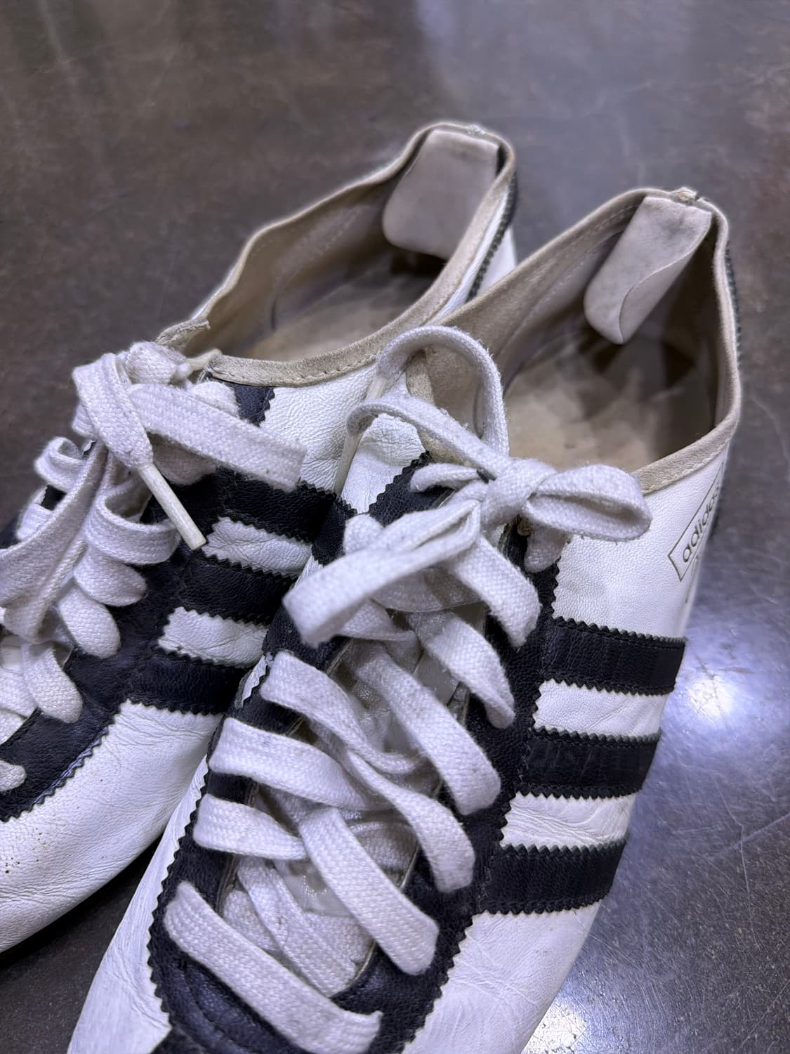 아디다스 오리지널 재팬 스니커즈 화이트 블랙 검 280 상품이미지4