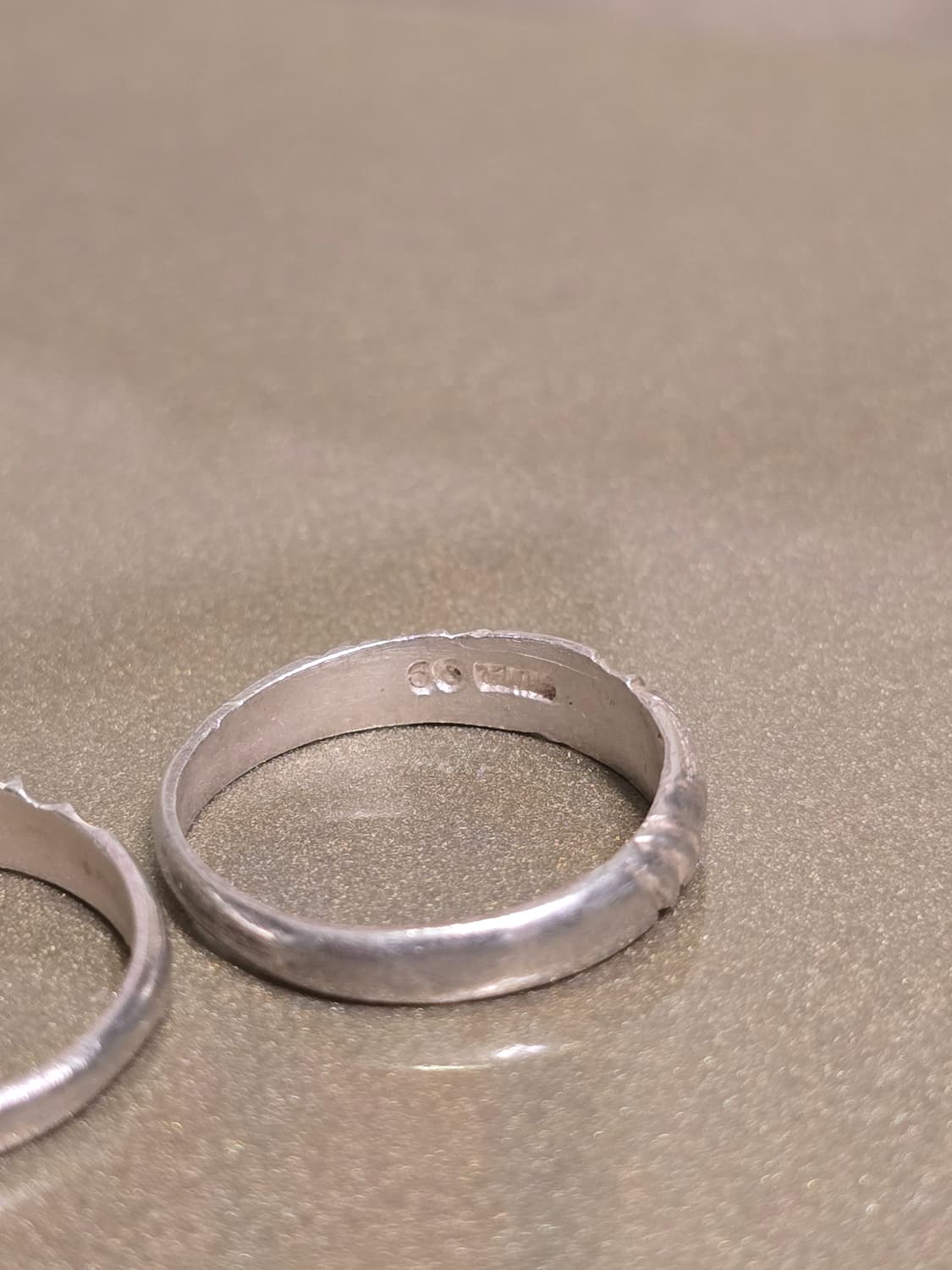 🇰🇷빈티지 단아한 은 가락지 2개 세트 상품이미지7