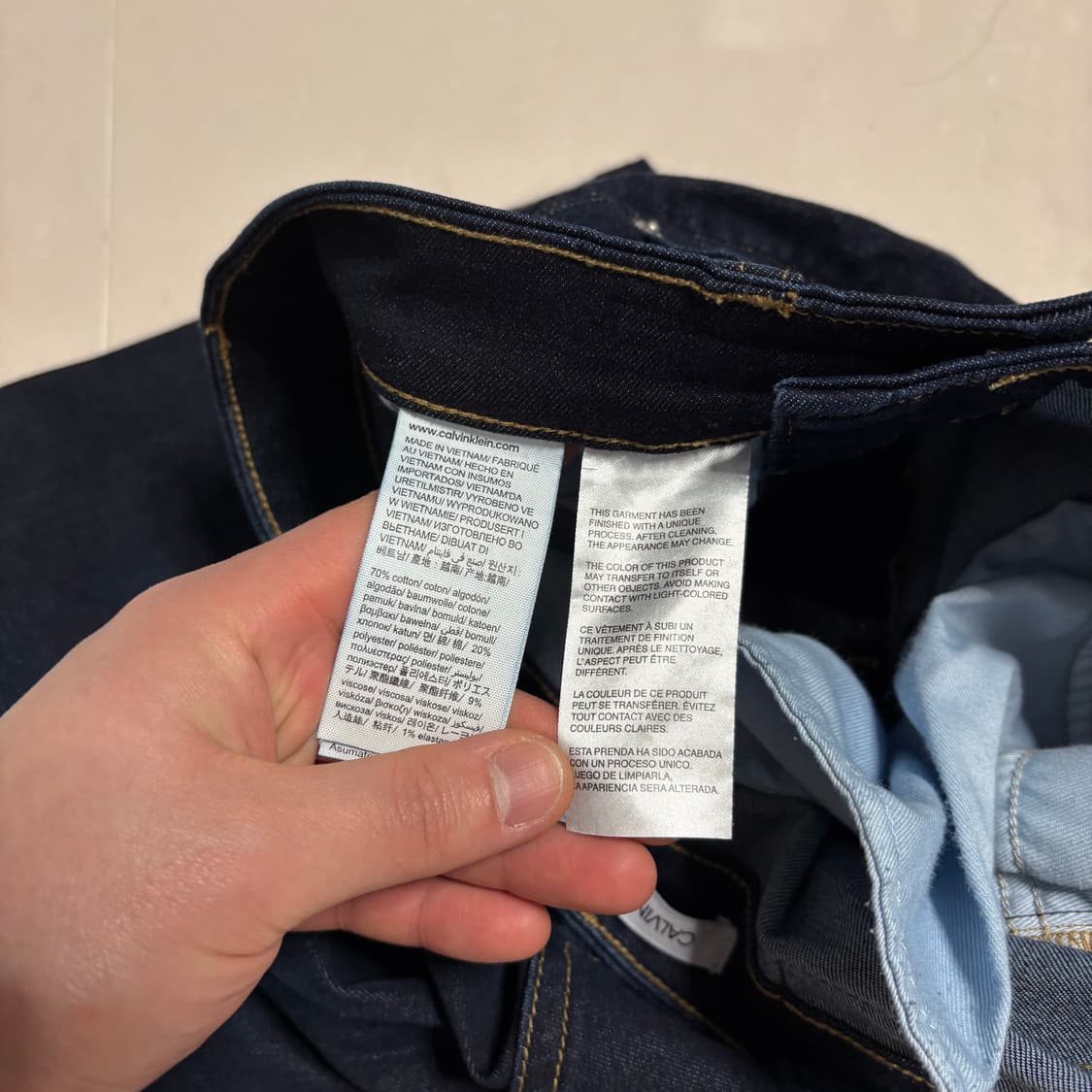 정품 캘빈클라인 CKJ 데님팬츠 스판 청바지 30인치 상품이미지10