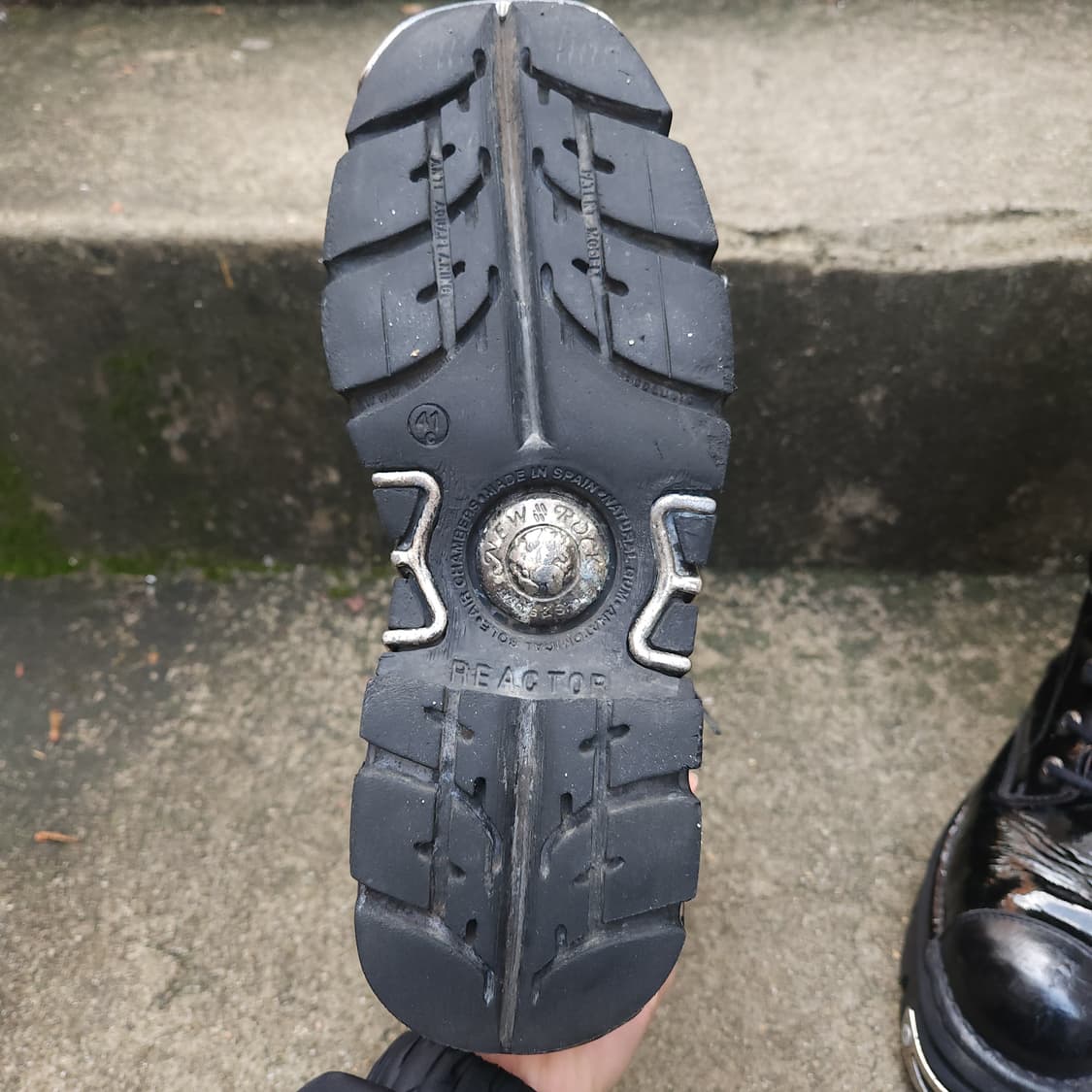 [41] NEW ROCK M-312-C15 레더 부츠 상품이미지9