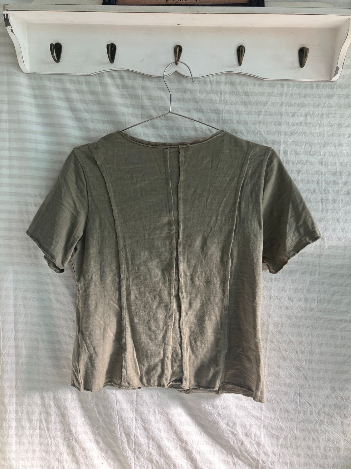 jpn vintage khaki brown archive lace 상품이미지5