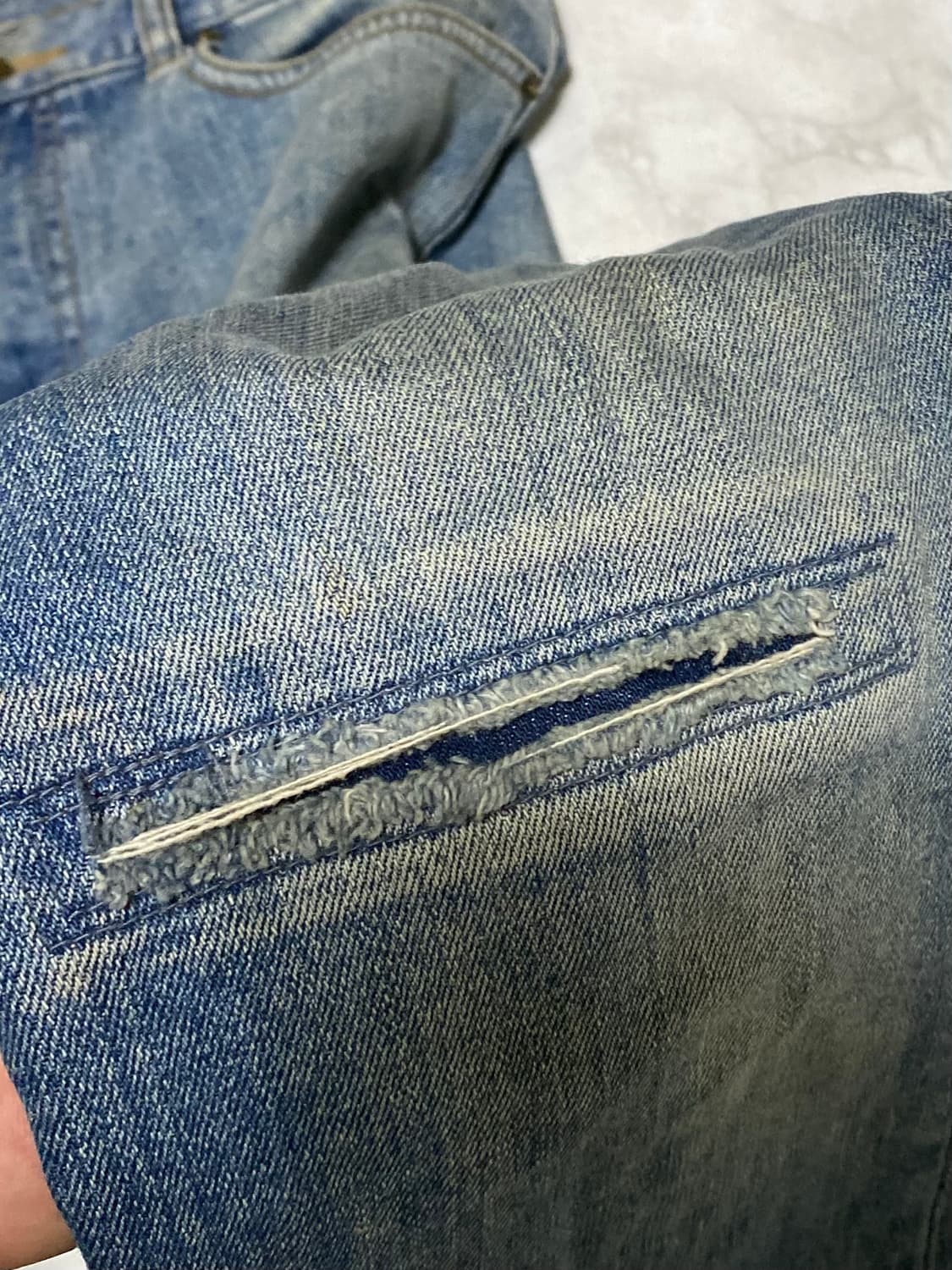 생로랑 빈티지 청바지 31 인치 상품이미지4