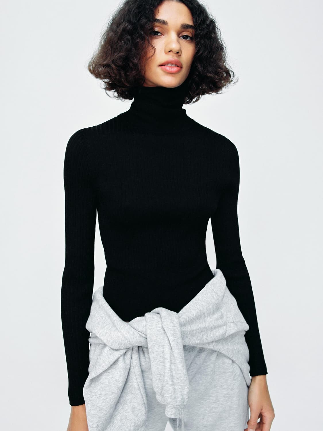 Zara 자라 리브드 니트 스웨터 상품이미지1