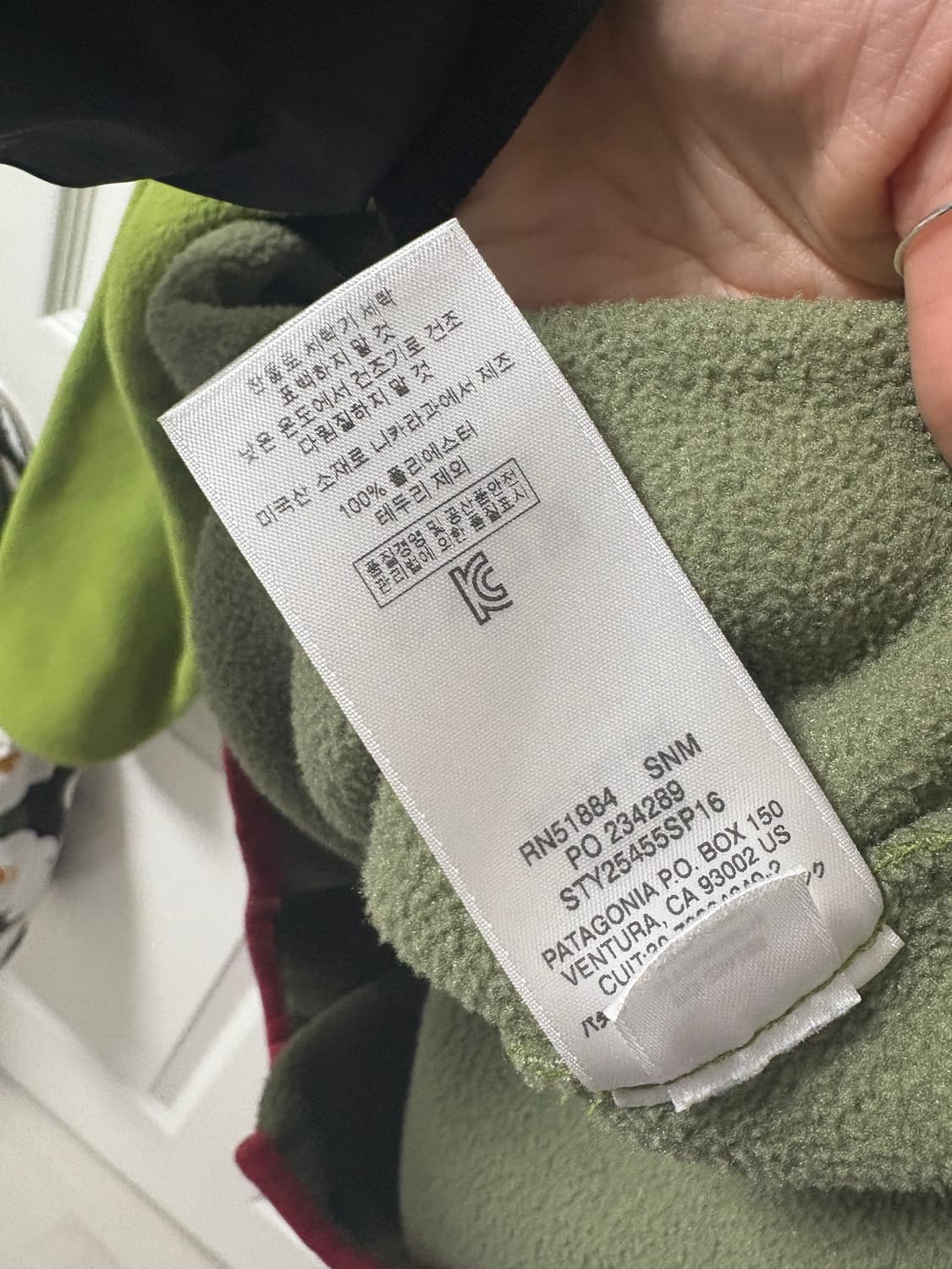 파타고니아 신칠라 우먼 플리스 스냅티 S 상품이미지7