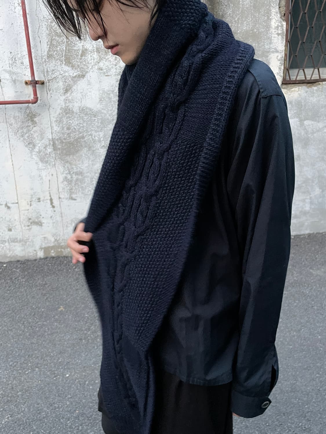 솔리드옴므 점보 머플러 상품이미지4