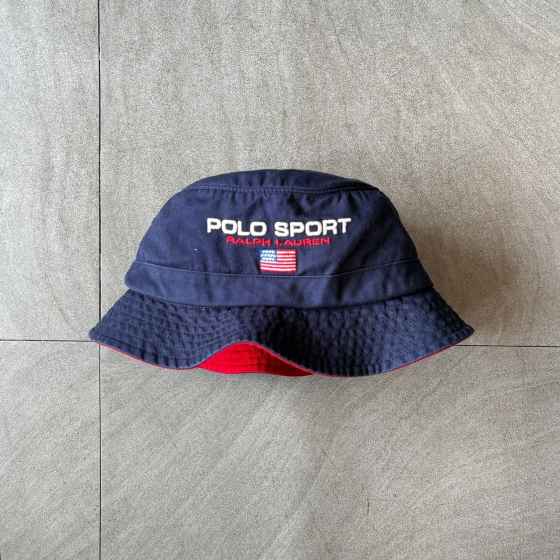 폴로 스포츠 네이비 버킷햇 상품이미지1