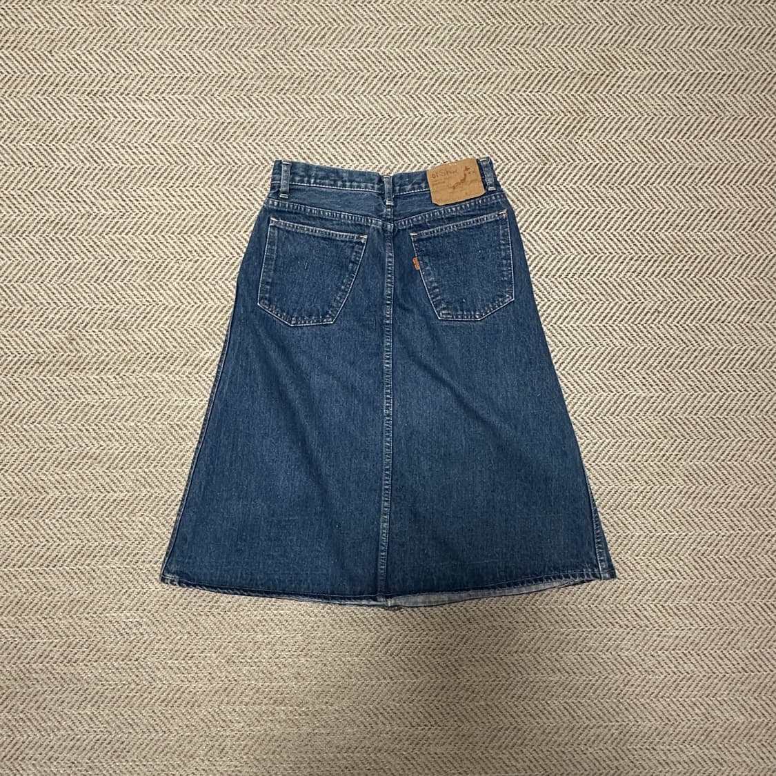 ORSLOW japan made denim skirt 상품이미지2