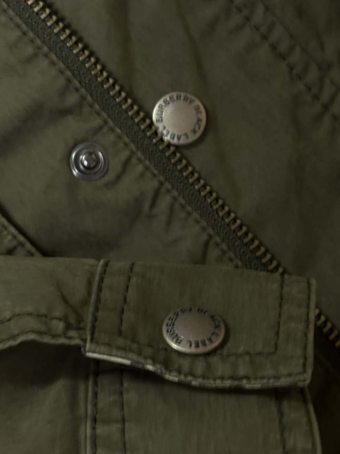 일본빈티지 버버리 블랙라벨 야상 상품이미지3