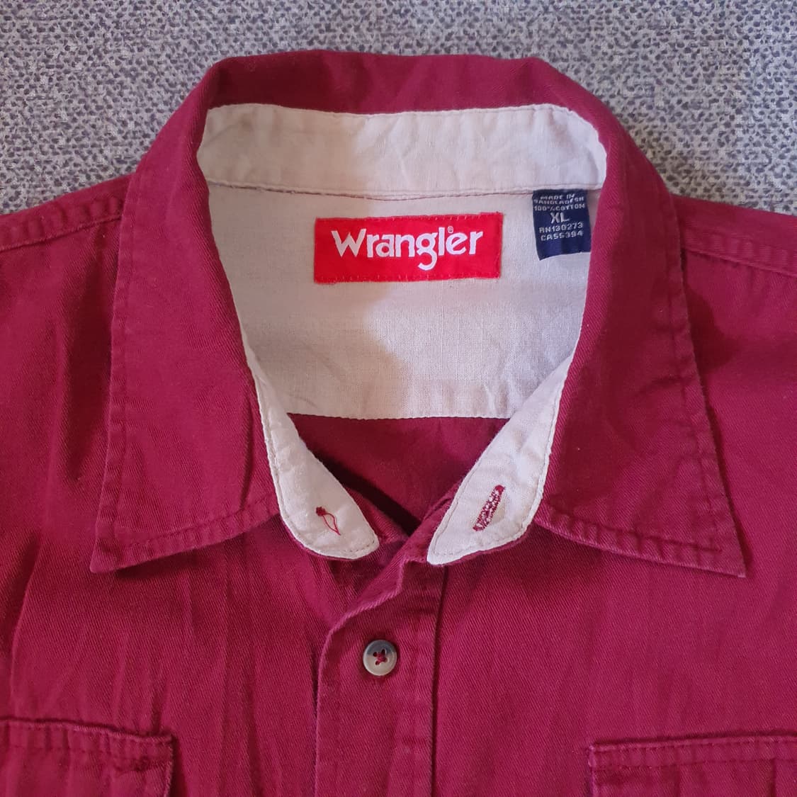 랭글러 워크 셔츠 no.63 상품이미지3