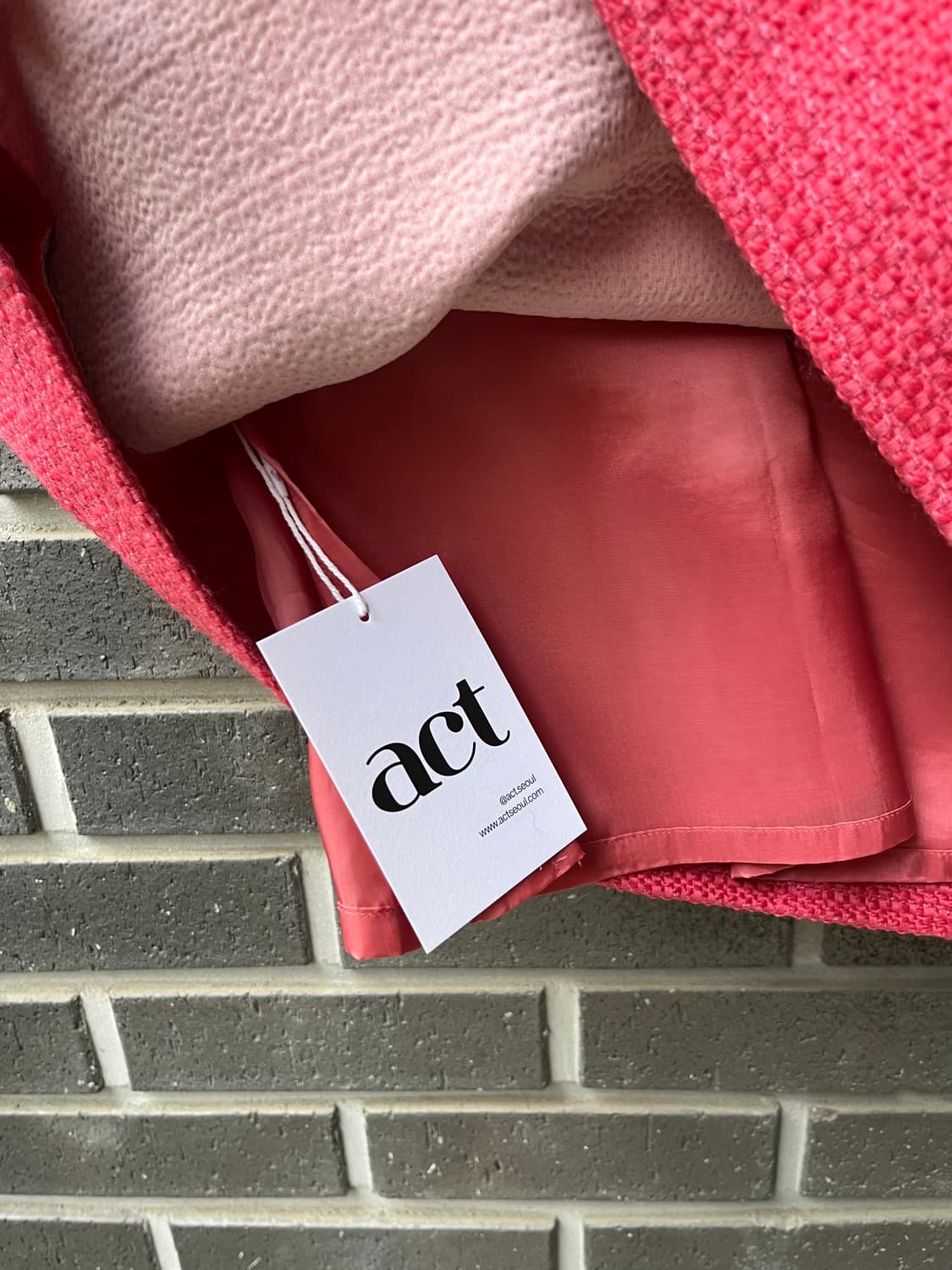 00s COURREGES 꾸레쥬 트위드스커트 상품이미지10