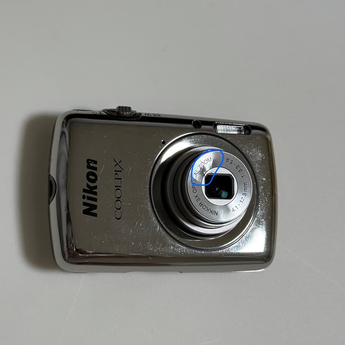 니콘 쿨픽스 s01 실버 디카 상품이미지9