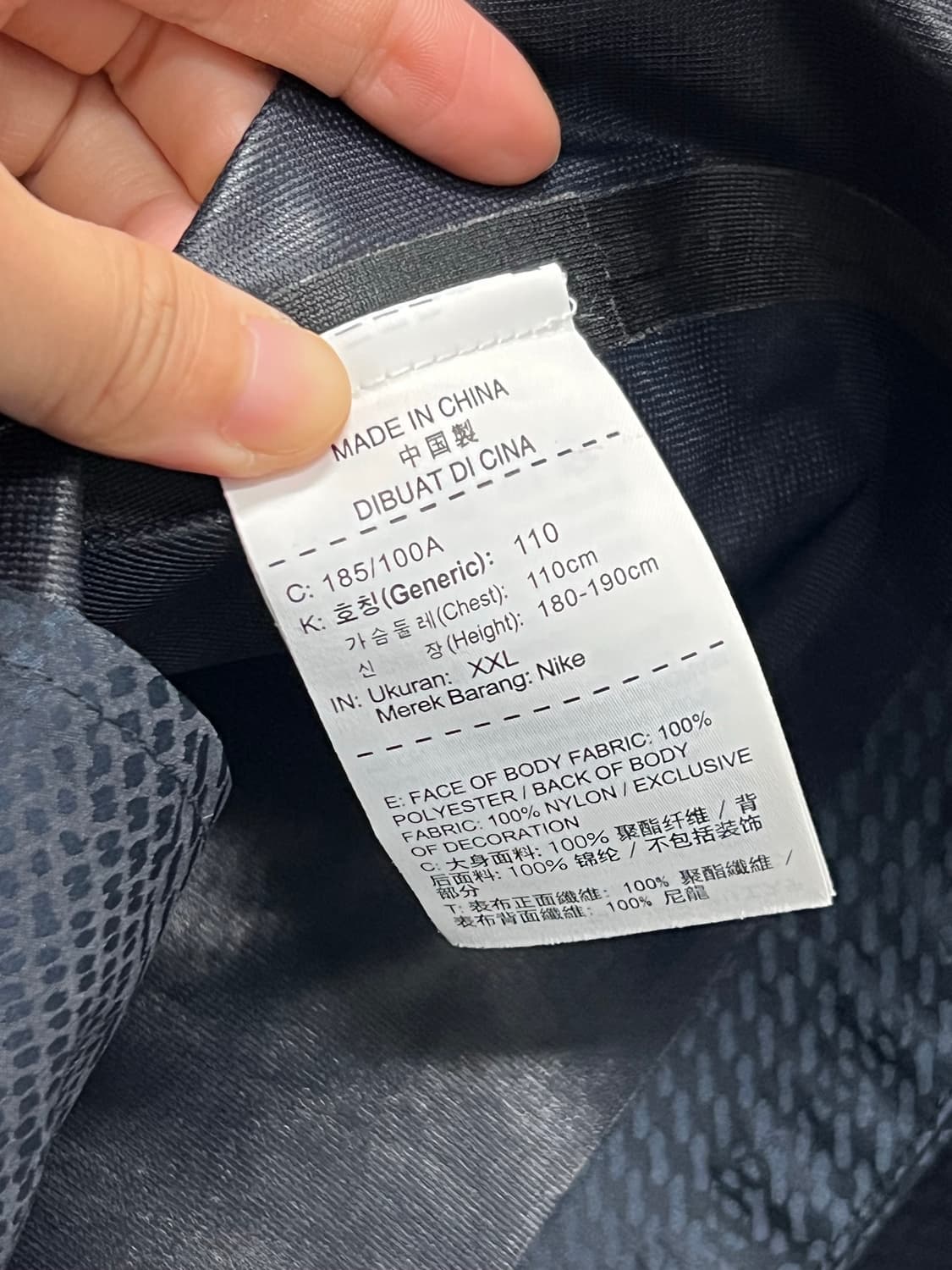 나이키 NSW 본디드 블레이저 자켓 블랙 상품이미지5