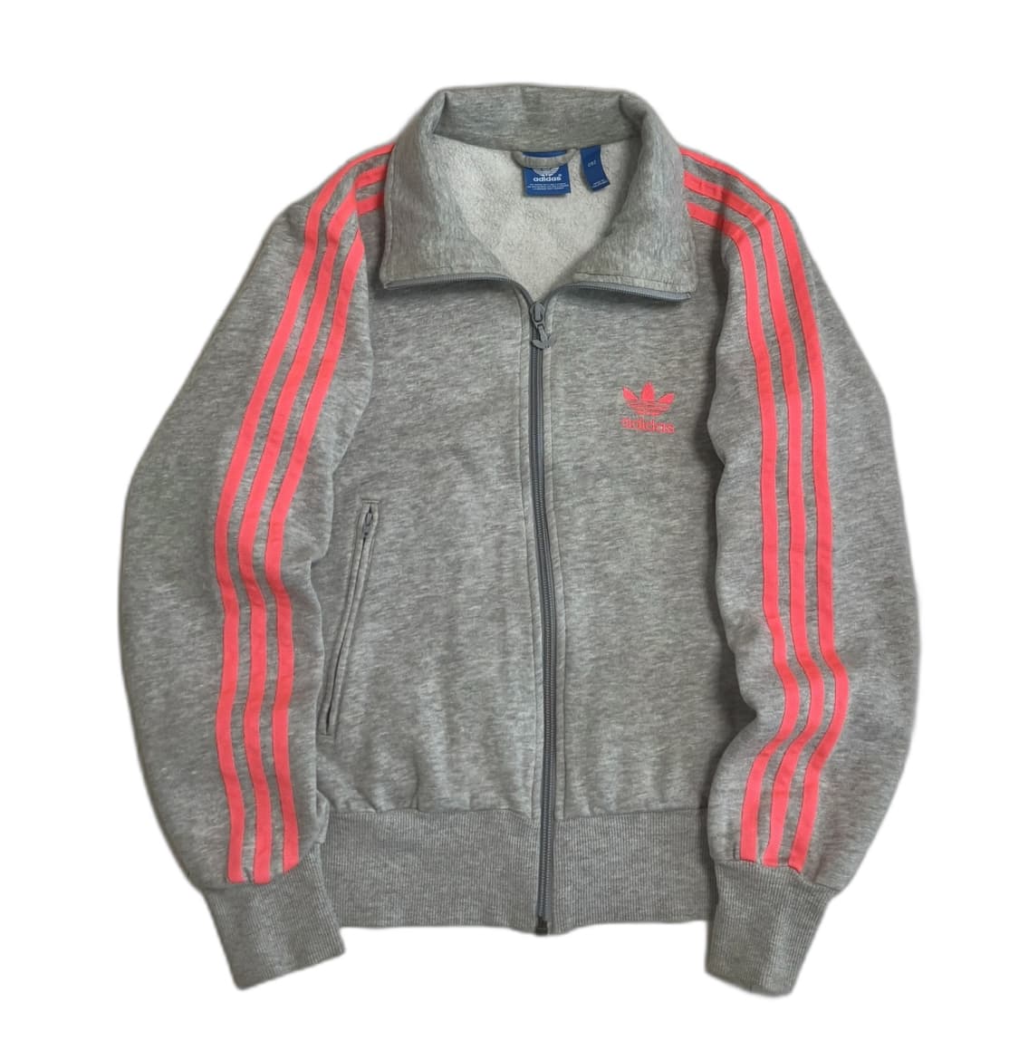 아디다스 그레이 핑크 져지 트랙탑 상품이미지1