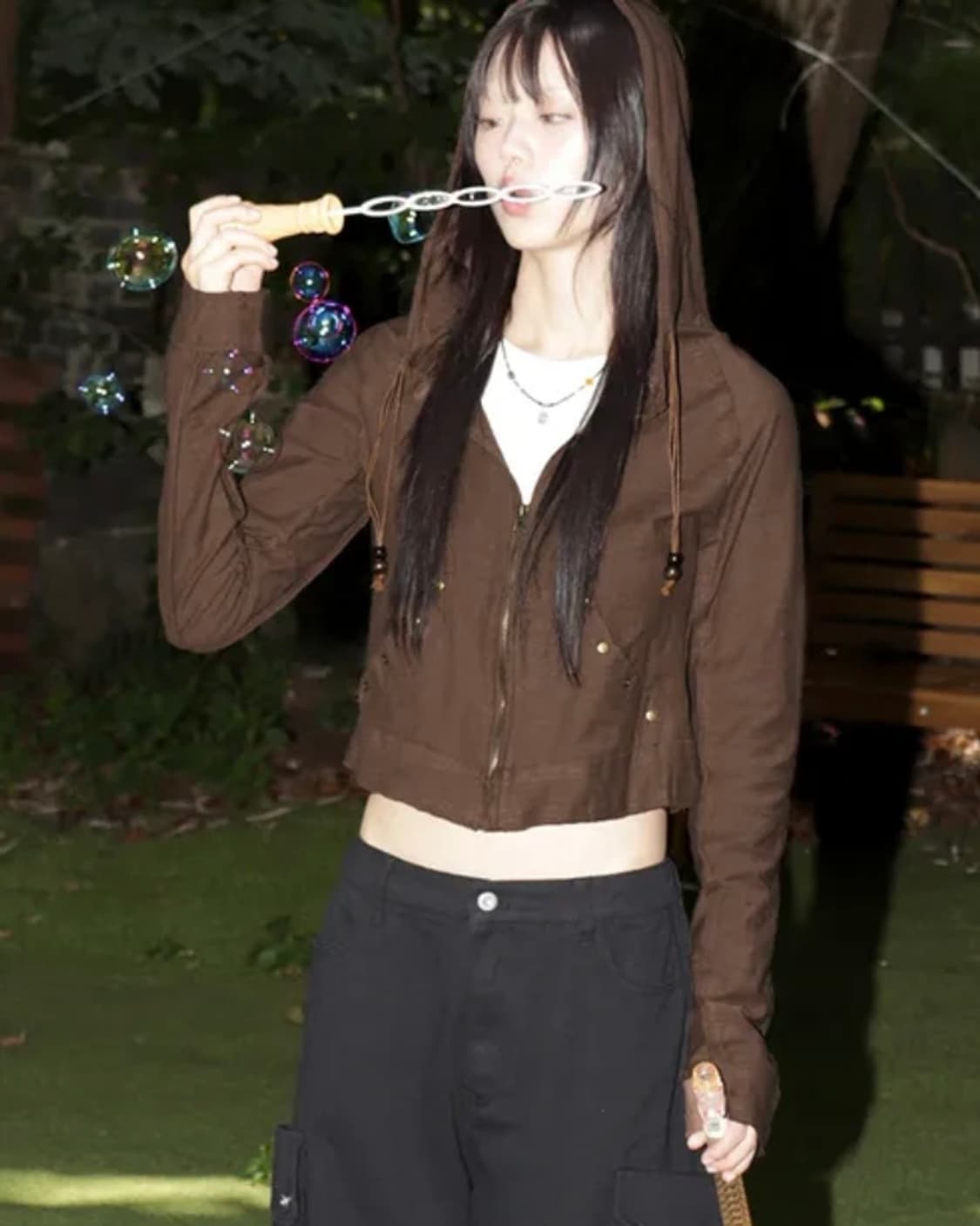 원더원더 빈티지 후드집업(현재 못 구하는 제품) 상품이미지2