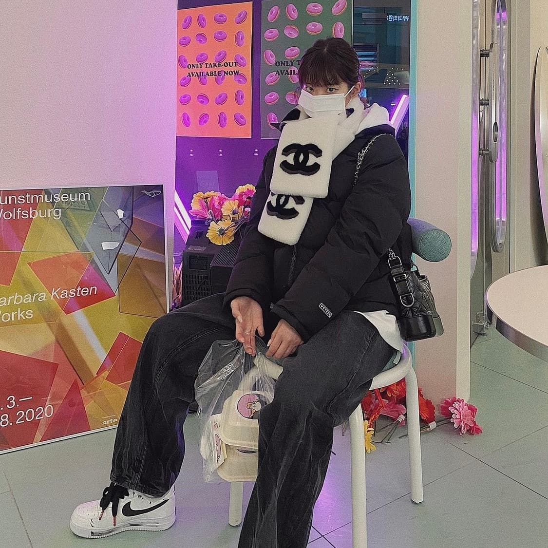 [M] 베테제 패딩 블랙 상품이미지2