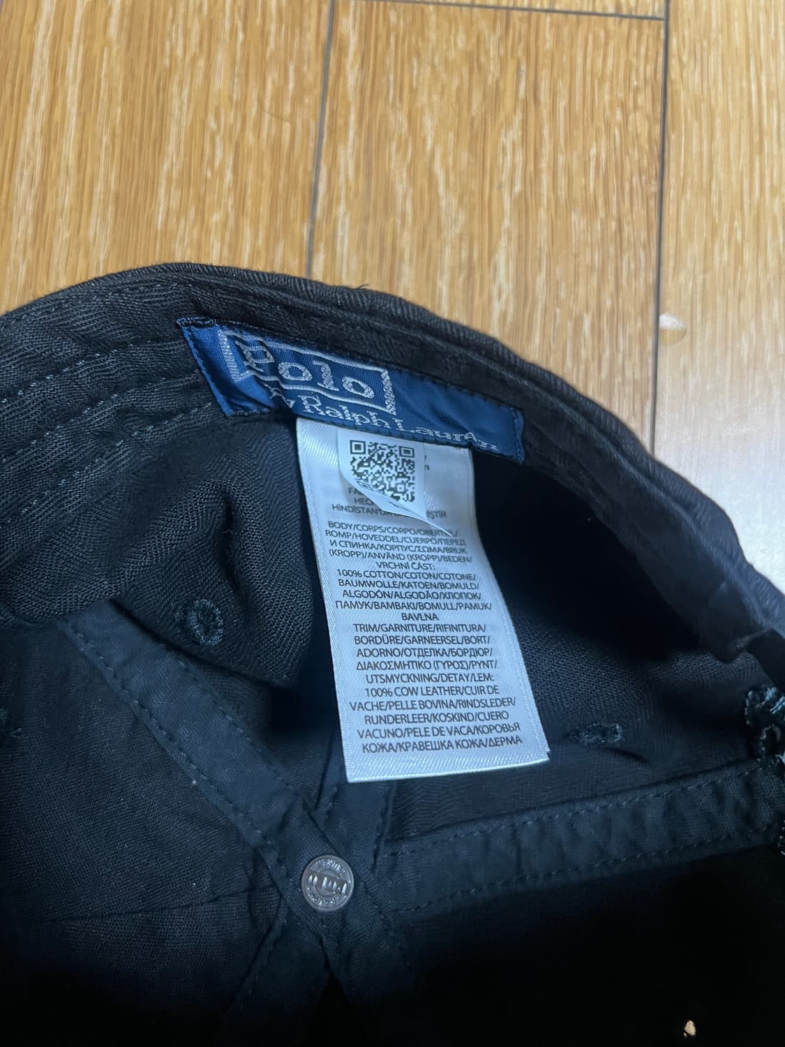 폴로 헤링본 볼캡 상품이미지2