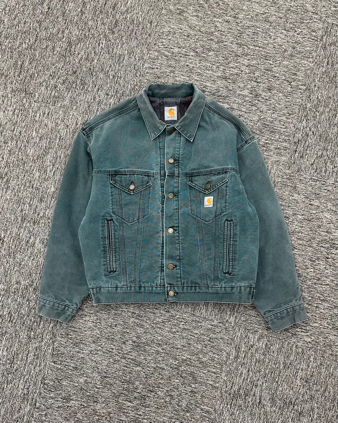 (M)90'S 칼하트 트러커 자켓-M754 상품이미지1