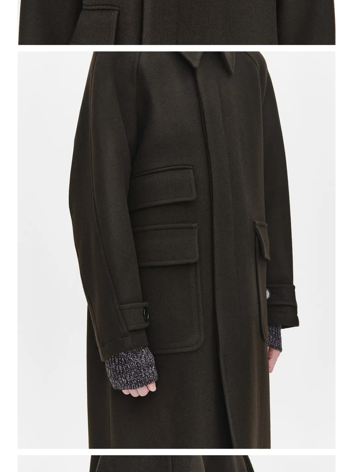 애프터프레이 발마칸 브라운 코트(size:M) 상품이미지7