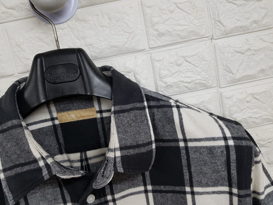 빈폴 체크 남방 남성105 상품이미지3