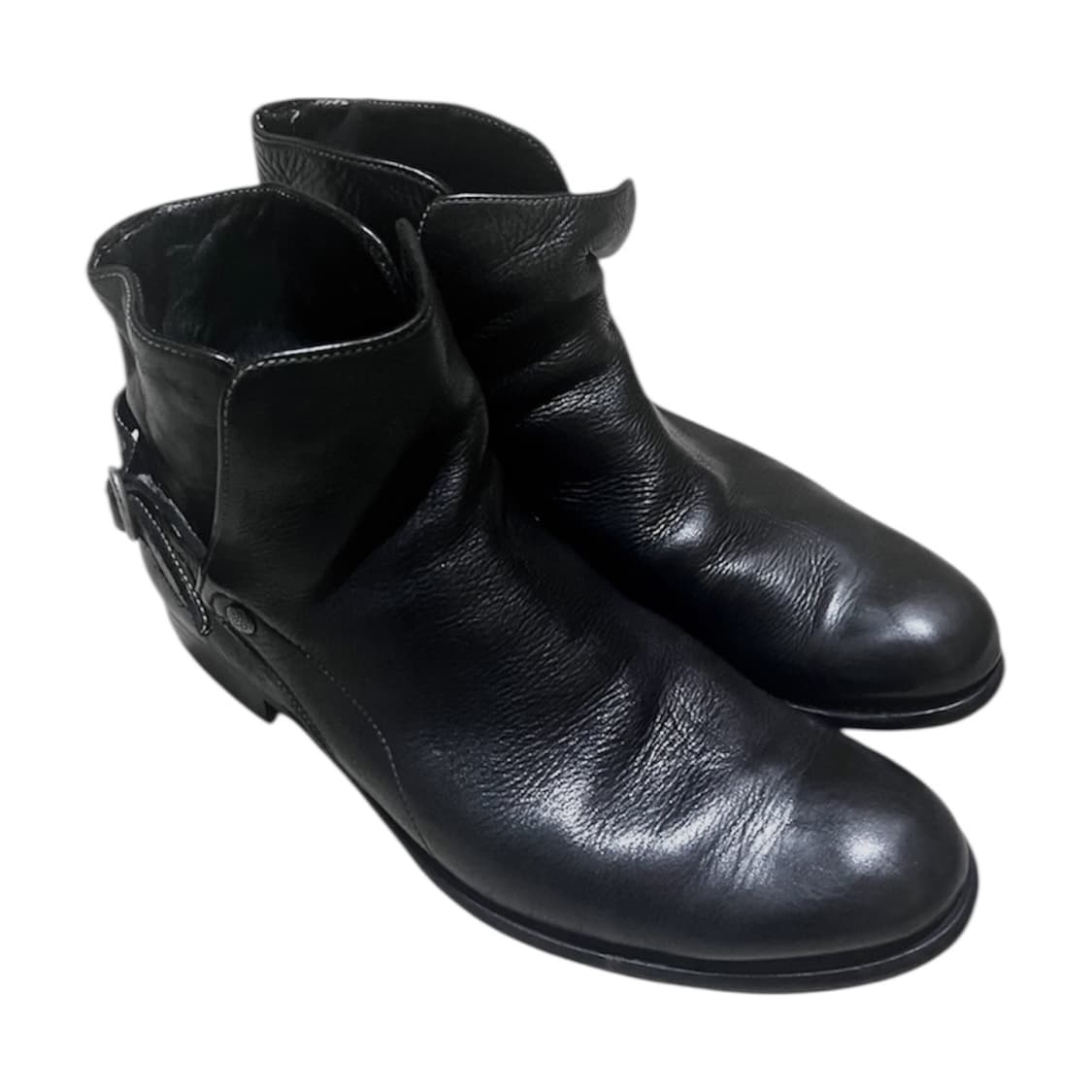 Vintage black leather boots 상품이미지2