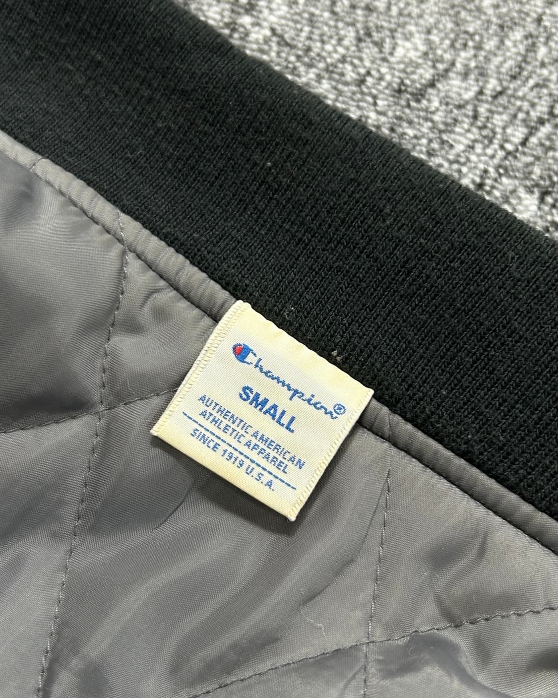 챔피온 빅로고 성조기 바시티 스타디움 자켓  상품이미지8