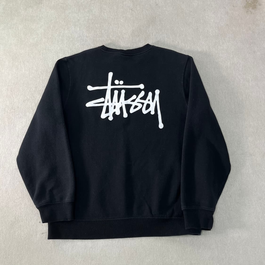 100 스투시 베이직 맨투맨 상품이미지1