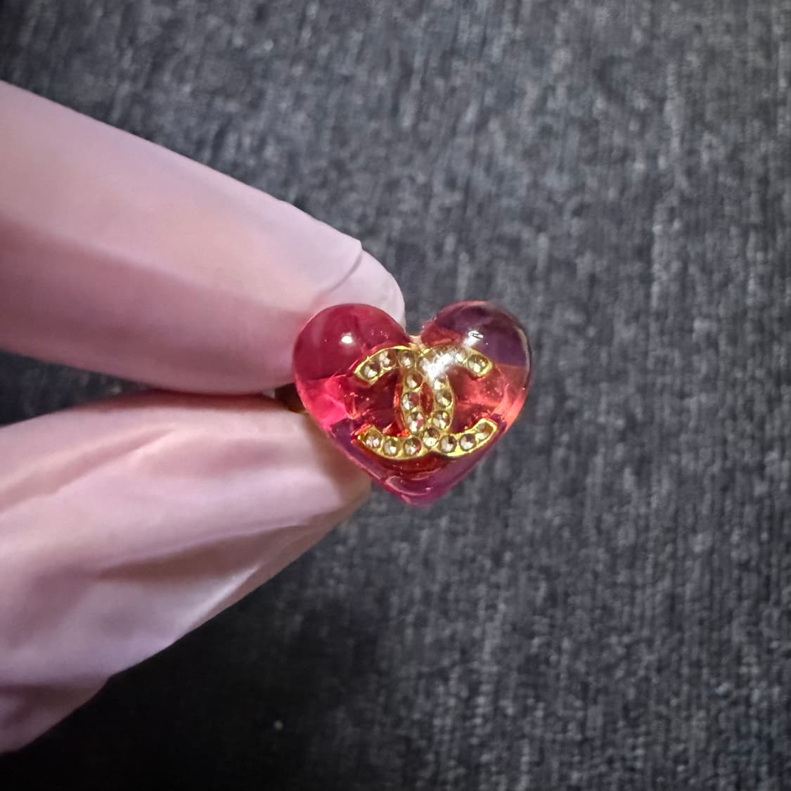 업사이클링 반지 핑크 (약 11-12호) 상품이미지1