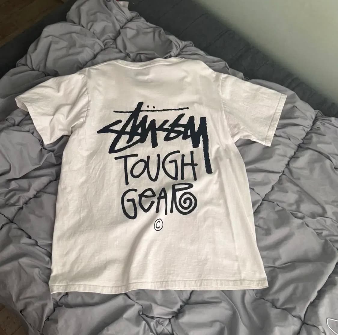 스투시 터프 기어 반팔 티셔츠 화이트 L 상품이미지2