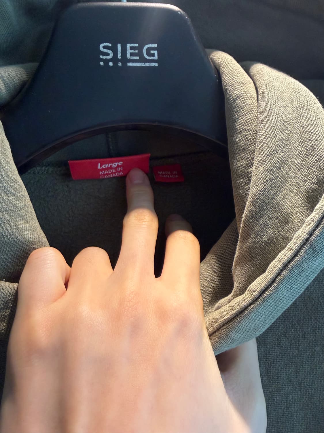 슈프림 [정품] 크롬 후드티 (시세 49만) 리버스위브 스웻셔츠 L(10 상품이미지6