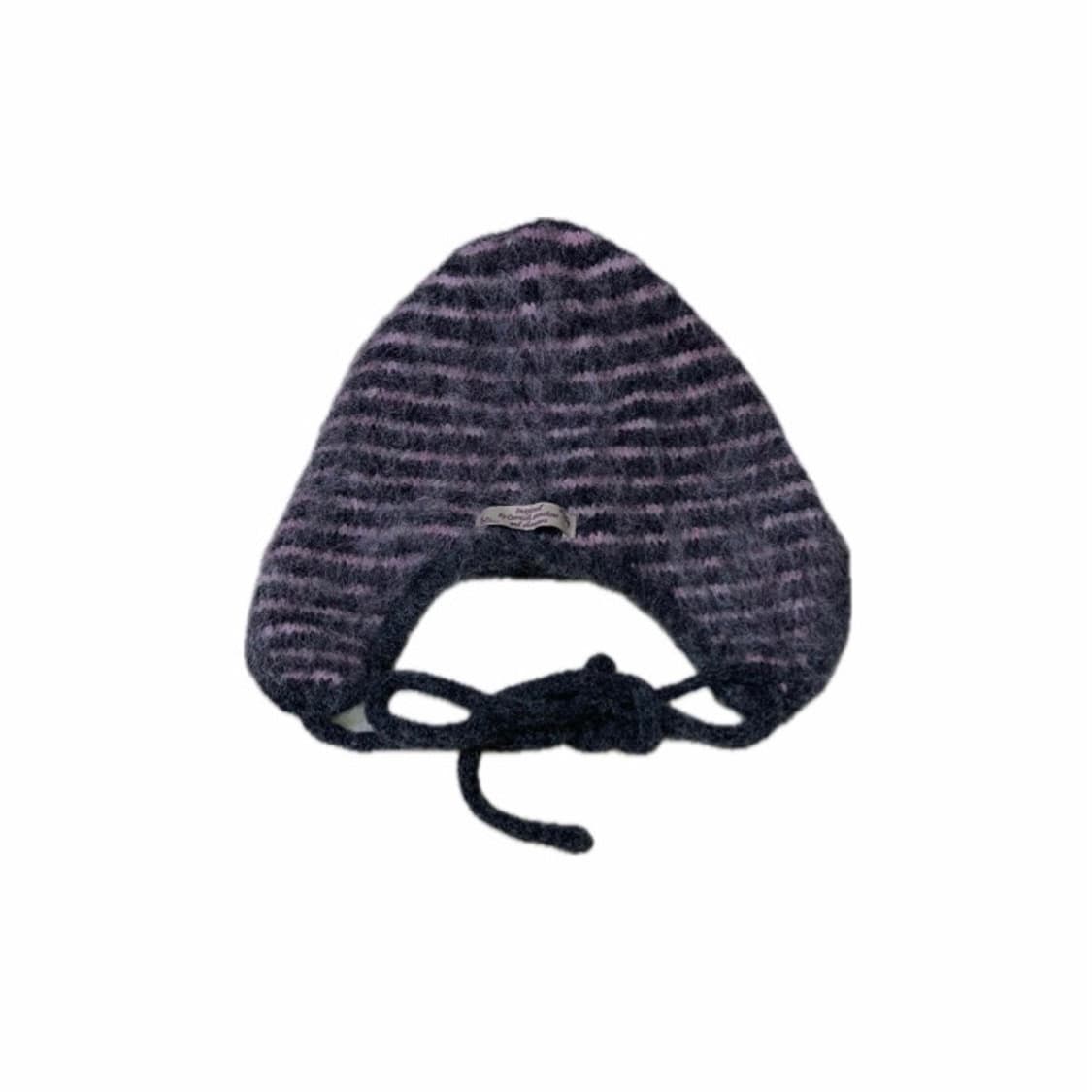 락피쉬웨더웨어 비니 SHAGGY KNIT FLAP CAP pink 상품이미지1