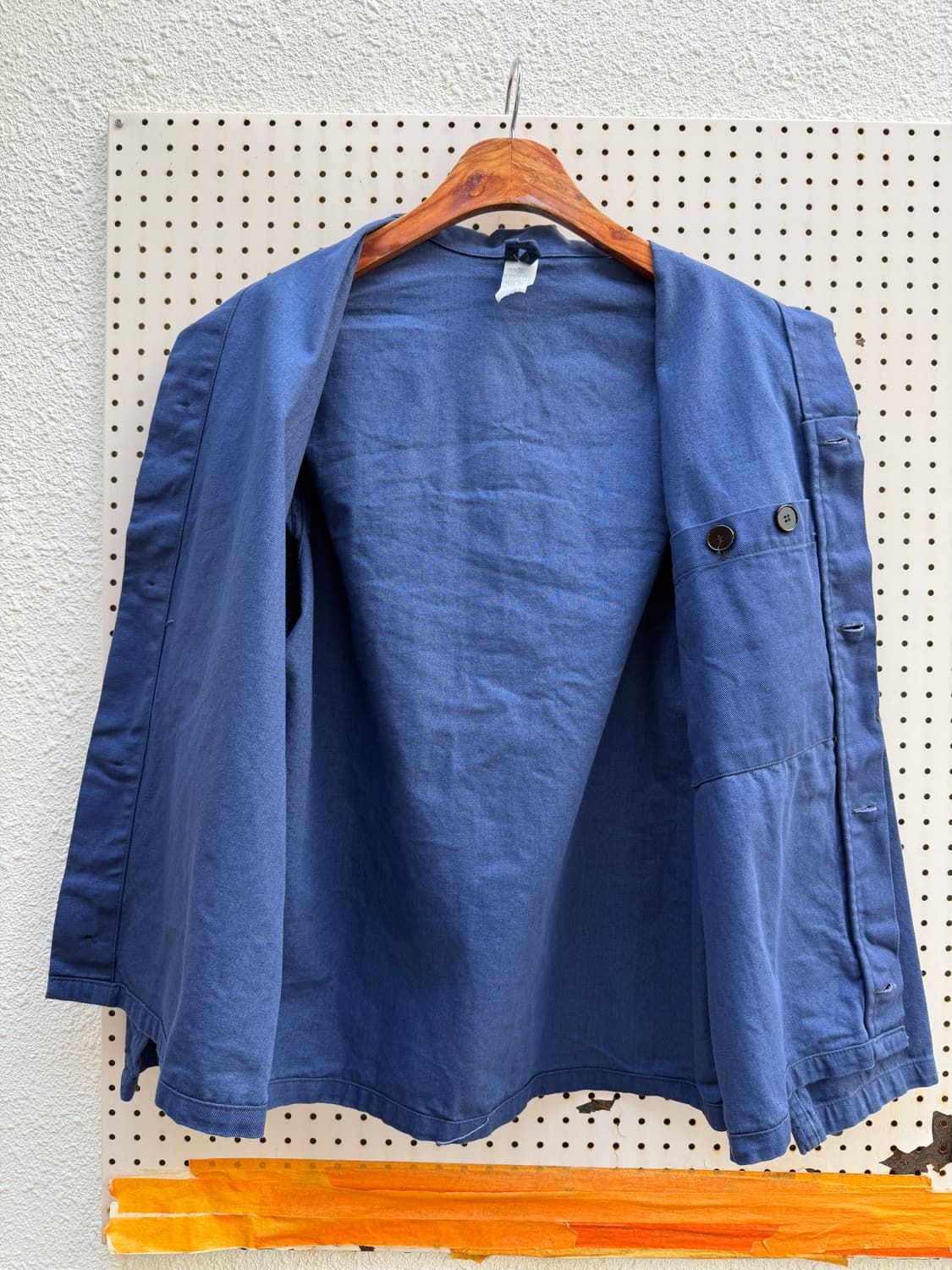 1980s GERMAN NAVY BLUE WORK 유로피안워크자켓 상품이미지10