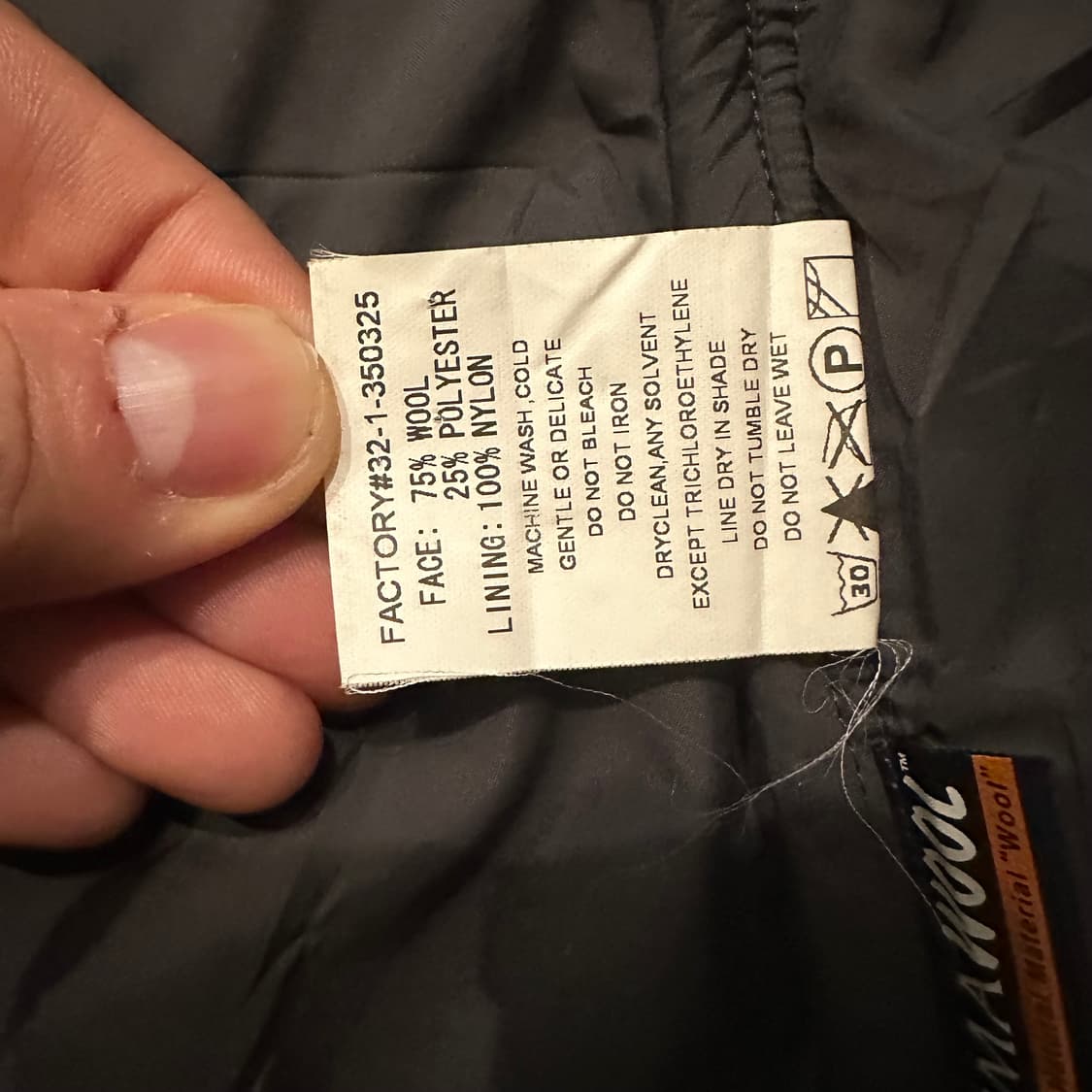 JPN 몽벨(Mont-Bell) 울 블렌드 자켓 상품이미지7